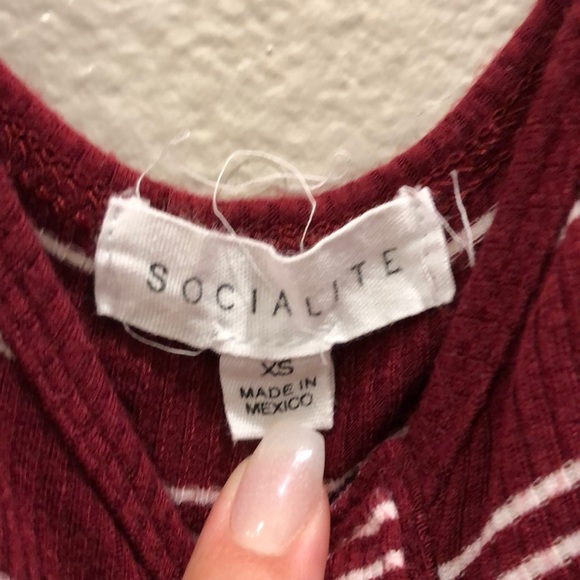 hollister stripped crop tank - Picture 3 of 3